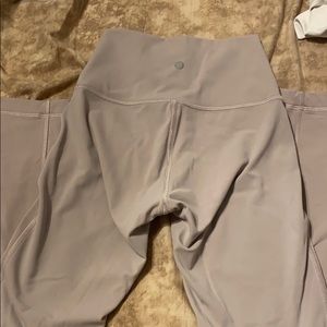 Size 2 Lululemon light pink leggings!